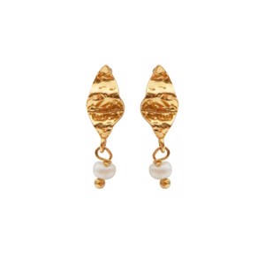 Maanesten - Lucca Ohrringe vergoldetes Silber 9531a